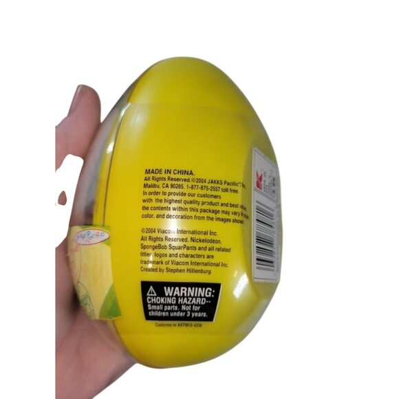 Nickelodeon Spongebob Squarepants Easter Stamper NEW NIP Easter Egg Lot of 3 - Picture 3 of 3